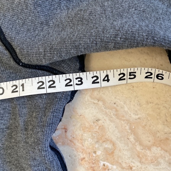 Age Of Wisdom Pullover Sweater shirt Mens L Black grey Reversible Preppy Warm - Picture 7 of 7